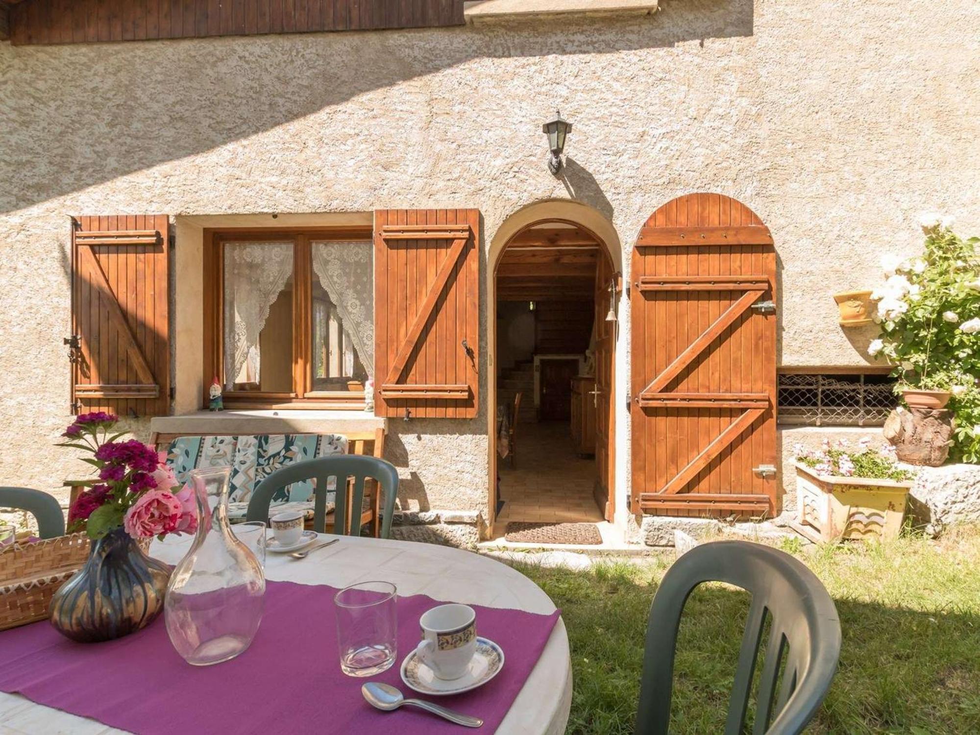 Grand Studio Mezzanine Avec Jardin Et Parking, 4 Pers. - Villar-Saint-Pancrace - Fr-1-330C-89 Kültér fotó
